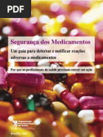 Segurança dos medicamentos um guia para detectar e notifi car reações adversas a medicamentos
