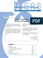 Guide Programmation Chambre Dhopital APHP