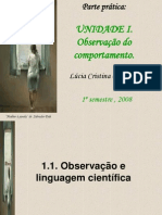 Observação do comportamento de Salvador Dali