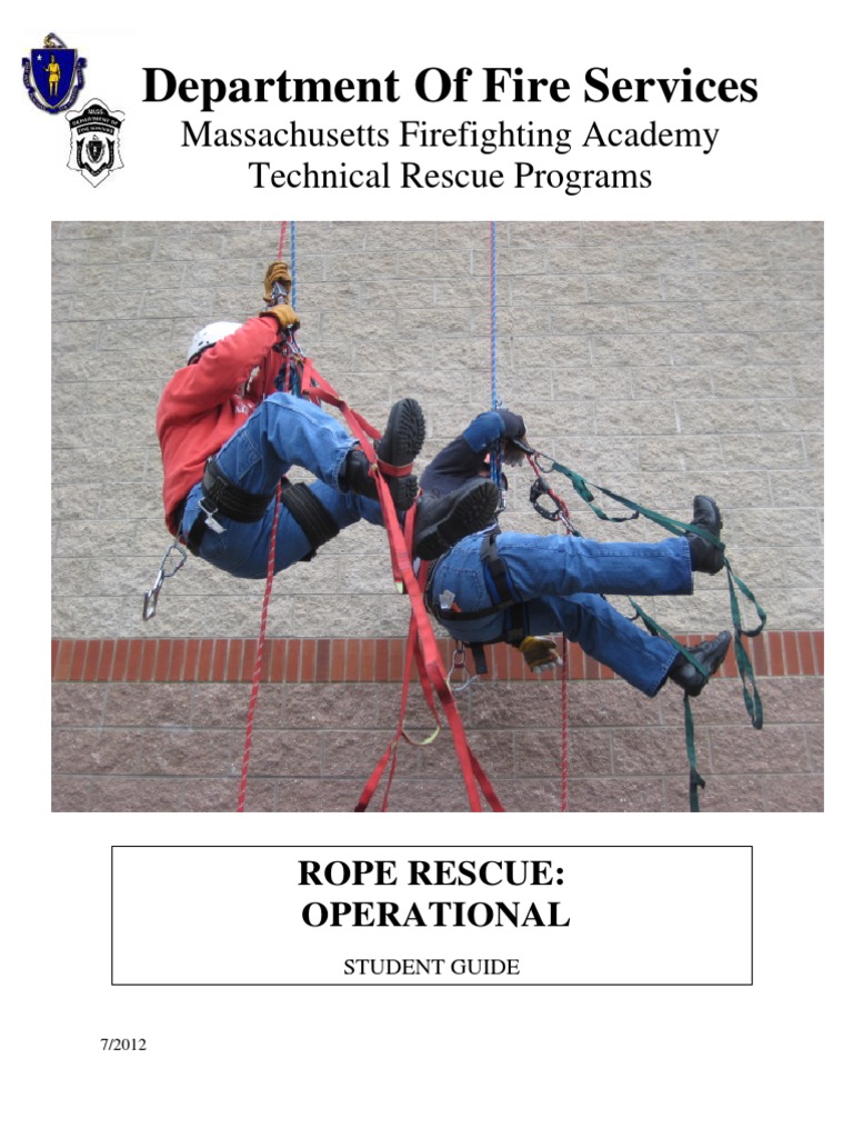 303 Rope Rescue Operational Level | PDF | Rope | Personal Protective ...