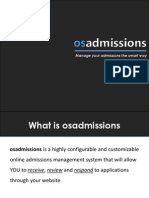 Introduction To Osadmissions
