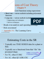 Applications of Cost Theory