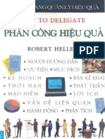 Cẩm nang quản lý hiệu quả- Phân công hiệu quả