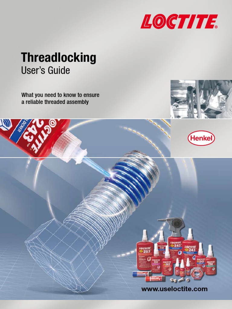LOCTITE Threadlocking_Guide Nut (Hardware) Screw