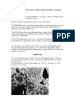 Report On Samples of Steel From The Needham Research Institute, Cambridge, by Alan Williams, 2005