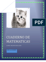 Cuaderno de Matematicas