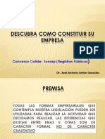 constitución DE empresas en el PERU