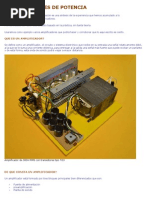 Amplificadores de Potencia