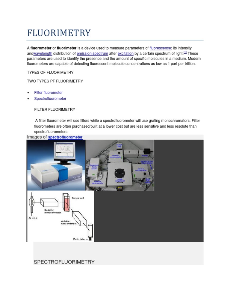 Fluorimetry Asign Differential Scanning Calorimetry Scientific