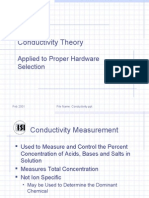 Conductivity Theory: Applied To Proper Hardware Selection