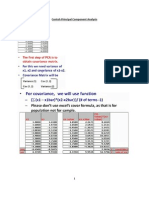 PCA Analysis: Principal Component Analysis Example