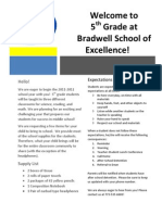 Welcome To 5 Grade at Bradwell School of Excellence!: Hello!