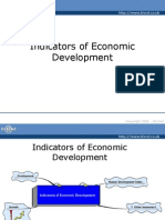 Indicators of Economic Development