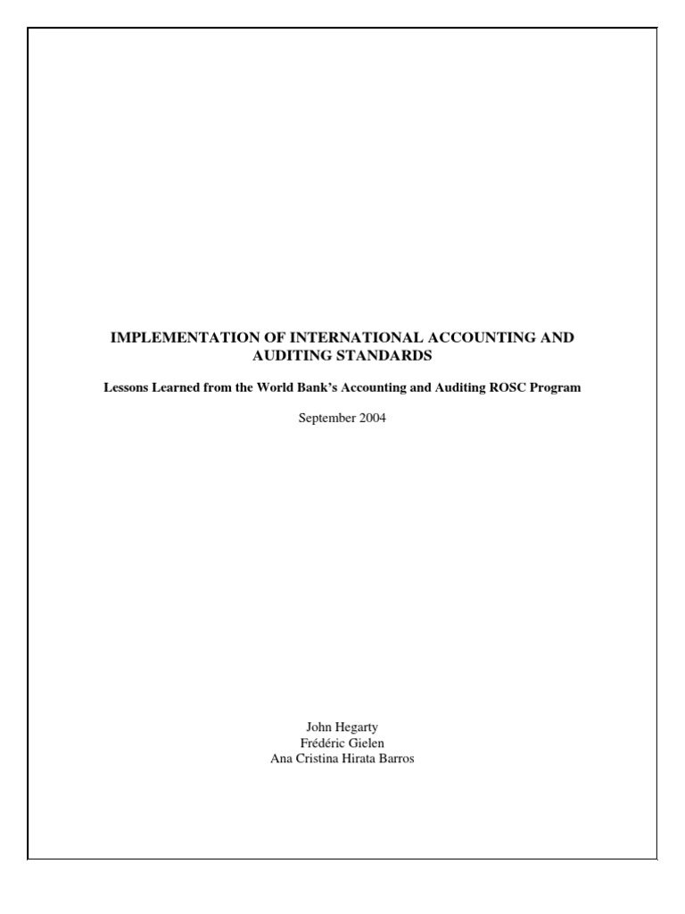 International Accounting Standards | PDF | International Financial ...