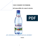 Tehnici de Comert Exterior Borsec