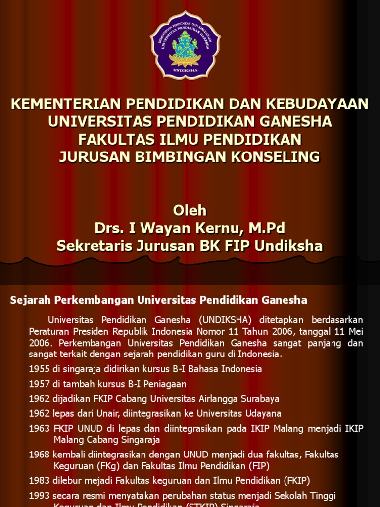  Profil Jurusan 