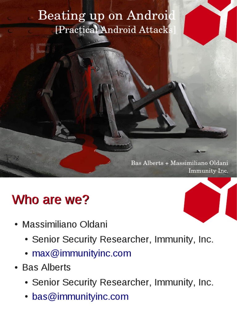 Android Attacks | Download Free PDF | Android (Operating System ...