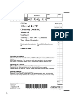 Edexcel GCE: Chemistry (Nuffield)