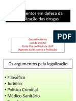 Argumentos em defesa da legalização