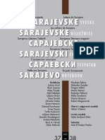 Sarajevske Sveske Broj 37 38 2012