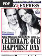 Daily Express Friday April 29 2011