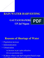 Rain Water Harvesting