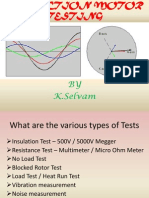 Induction Motor Testing