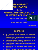 Futuro de Nuestras Ciudades (Conferencia en 2001)