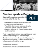 Cantine Aperte a Barbengo