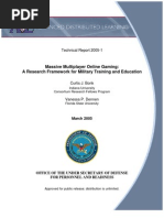 Download 2006 DoD Massively Multiplayer Games Report by toddborghesani SN14222100 doc pdf