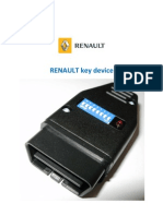 Renault Key Device - 1.3 Clio Iii - Master PDF