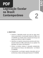 Politica da Educação Básica - U2 - Legislação Escolar