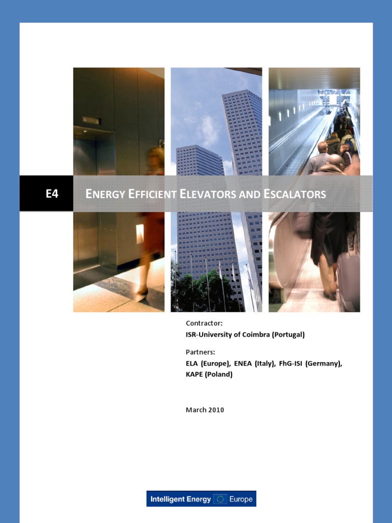 Energy Efficient Elevators Overview | PDF | Power Inverter | Elevator