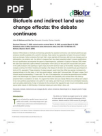 Download Biofuels and indirect land use change effects the debate  continues by SugarcaneBlog SN14224393 doc pdf