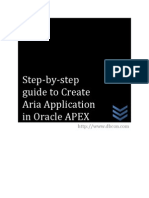 Aria Employee Directory Lookup Application - Step-By-Step Guide To Create Application in Oracle APEX