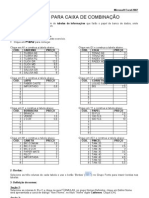 Excel2007 - Caixa de Combinação