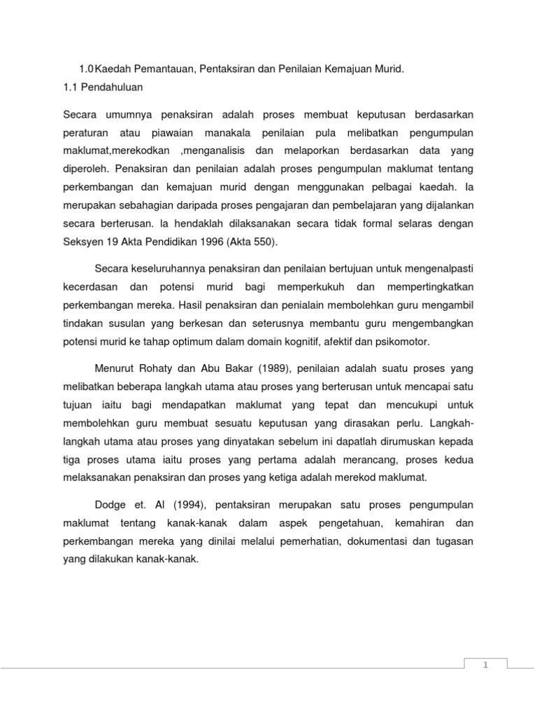 Kaedah Pemantauan Pdf