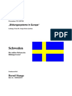 Hausarbeit Bildungssysteme in Europa - Schweden 1998
