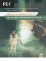 Download Tecnica Quiropractica de Articulaciones Perifericas Spanish Edition by Omar Aguilar SN142250186 doc pdf