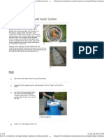 DIY Homemade Septic System PDF