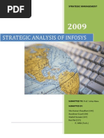 Download Infosys strategic analysis by shahidnmims SN14226359 doc pdf