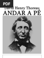 Andar a Pé - Henry David Thoreau