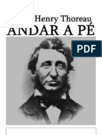 Andar A Pé - Henry David Thoreau