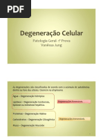 Degeneração Celular