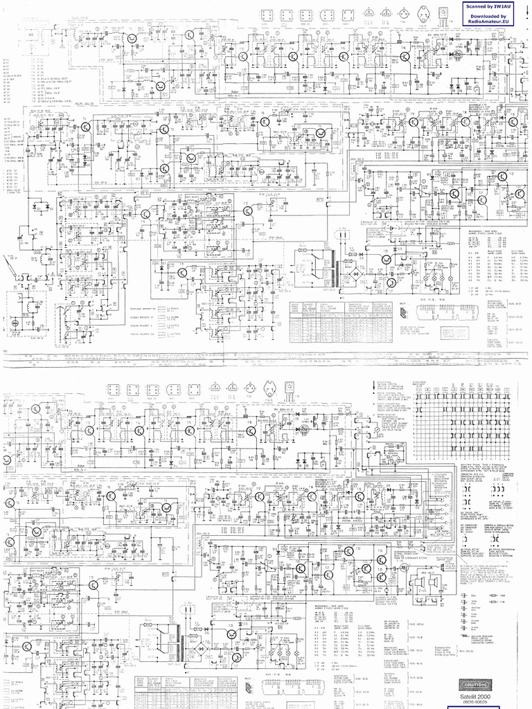 Grundig Satellit 2000 Schematic Diagram