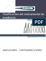 clasificacindelinstrumentaldeexodoncia