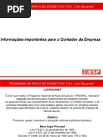 Patrocinio Lei Rouant Informacoes Para a Contabilidade