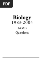 Download Biologypdf Jamb 1983-2004 by Dele Awosile SN142295737 doc pdf