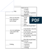 Writing Rubric Students