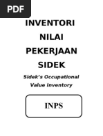 Inventori Nilai Pekerjaan Sidek by Haziq Azree